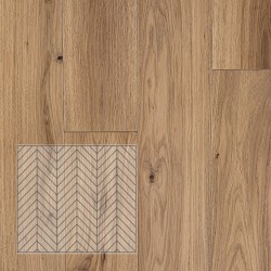 Инженерная доска Eparket Дуб Nude рустик лак французская елка 640×120×15