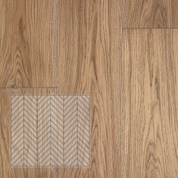 Инженерная доска Eparket Дуб Nude селект лак французская елка 640×120×15