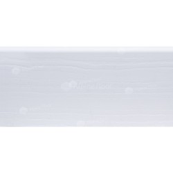 Плинтус ПВХ Alpine Floor Rico Concept 80 Белый с тиснением RC80001 прямой 2200×80×20