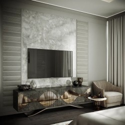 Стеновая панель из полистирола под покраску Decor-Dizayn Грани DD920 3000×220×10