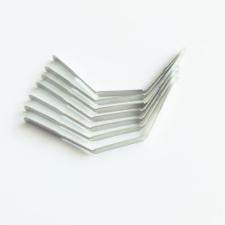 Микроплинтус алюминиевый Modern Decor RAL 9005 Черный 84-89-55 2500×16×6