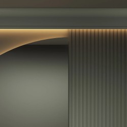 Карниз под покраску Decor-Dizayn Modern DD520 с подсветкой 2000×70×140