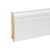 Плинтус МДФ ламинированный Art Line White W04-80 2050×80×16
