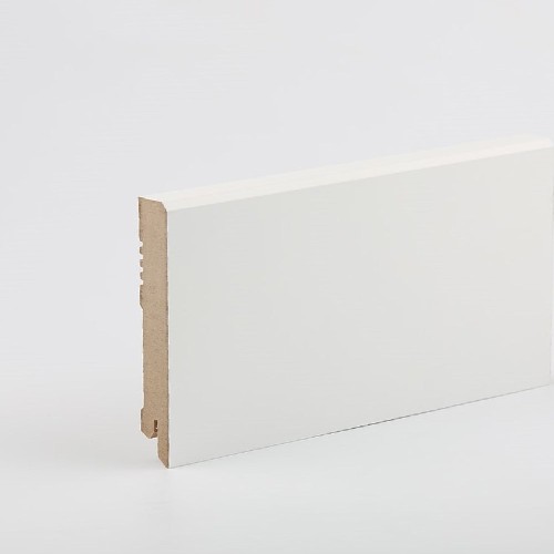 Плинтус МДФ ламинированный Art Line White W29-100 2050×100×16