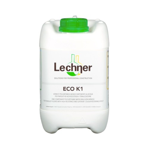 Лак для паркета Lechner Eco K1 1K на водной основе матовый 5 л