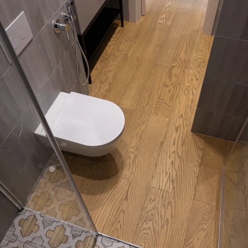 Композитная паркетная доска Quartz Parquet Классик Дуб карельский 419 400-1220×152×5