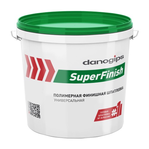 Шпатлевка финишная Danogips SuperFinish полимерная 5 кг