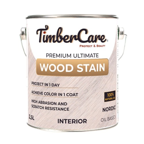 Масло для дерева TimberCare Wood Stain цвет Скандинавский Nordic 350081 шелковисто-матовое 2,5 л