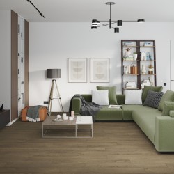 Кварцвиниловый SPC ламинат Damy Floor Family Дуб Мокко Mocha Oak 0030-6 1220×180×4