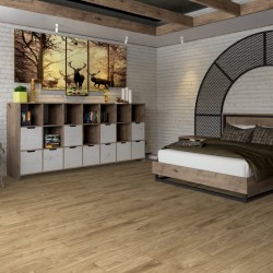 Кварцвиниловый SPC ламинат Damy Floor Family Орех Европейский European Walnut 0036-2 1220×180×4