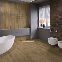 Кварцвиниловый SPC ламинат Damy Floor Family Орех Европейский European Walnut 0036-2 1220×180×4