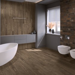 Кварцвиниловый SPC ламинат Damy Floor Family Орех Американский American Walnut 0036-3 1220×180×4