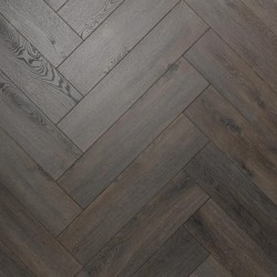 Ламинат Homflor Herringbone 8 BR Volcano 542 венгерская елка 644×143×8