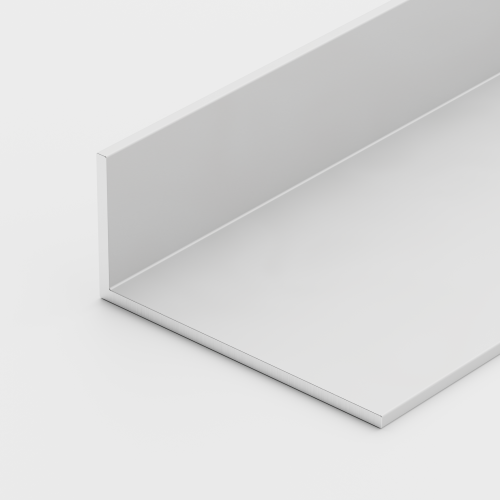 Вставка алюминиевая для теневого плинтуса Ликорн С-10.2.1 Серебристый 2000×50×20
