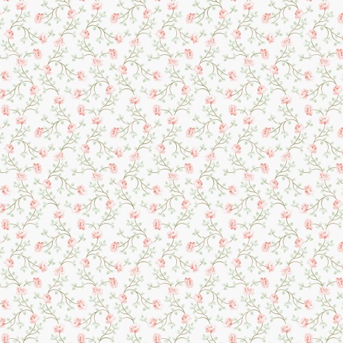 Обои Aura Spring Petit flowers pink 1905-5 10,05×0,53