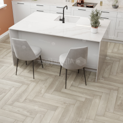 Кварцвиниловый SPC ламинат Alpine Floor Parquet Premium Дуб Фантазия ECO 19-1 венгерская елка 600×125×8