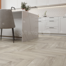 Кварцвиниловый SPC ламинат Alpine Floor Parquet Premium Дуб Фантазия ECO 19-1 венгерская елка 600×125×8