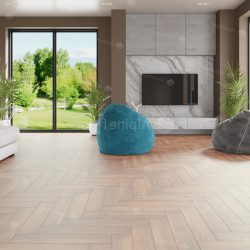 Кварцвиниловый SPC ламинат Alpine Floor Parquet Premium Дуб Royal ECO 19-2 венгерская елка 600×125×8