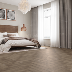 Кварцвиниловый SPC ламинат Alpine Floor Parquet Premium Дуб Насыщенный ECO 19-7 венгерская елка 600×125×8