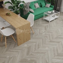 Кварцвиниловая плитка Alpine Floor клеевая Chevron Alpine LVT Дуб Фантазия Chevron французская елка 555×127×2,5