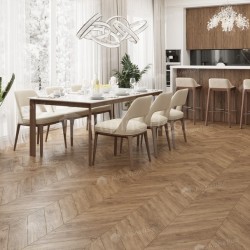 Кварцвиниловая плитка Alpine Floor клеевая Chevron Alpine LVT Гевуина Chevron ECO 20-10 французская елка 555×127×2,5