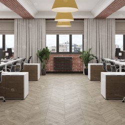 Кварцвиниловая плитка Alpine Floor клеевая Chevron Alpine LVT Карите Chevron ECO 20-11 французская елка 555×127×2,5