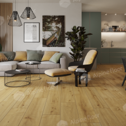 Кварцвиниловый SPC ламинат Alpine Floor ProNature Caldas 62543 1290×246×4