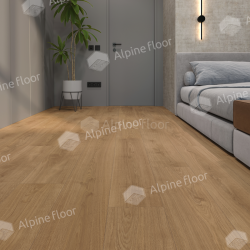 Кварцвиниловый SPC ламинат Alpine Floor ProNature Oak Sajo 64637 1290×246×4