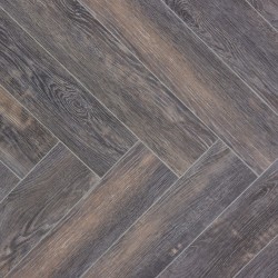 Кварцвиниловый SPC ламинат Cronafloor Herringbone Дуб Бордо H006 венгерская елка 640×128×4,5