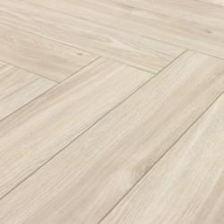 Кварцвиниловый SPC ламинат Cronafloor Herringbone Дуб Ницца H002 венгерская елка 640×128×4,5