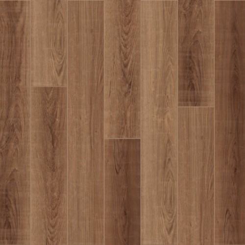 Кварцвиниловый SPC ламинат Cronafloor Grand Sequoia Дуб Шоколадный 1200×180×5