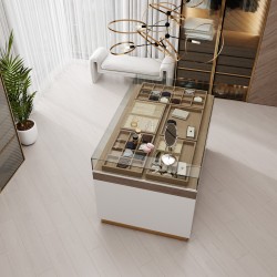 Кварцвиниловый SPC ламинат Cronafloor Grand Sequoia Дуб Белый 1200×180×5