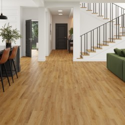 Кварцвиниловый SPC ламинат Cronafloor Grand Sequoia Дуб Медовый 1200×180×5