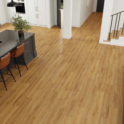 Кварцвиниловый SPC ламинат Cronafloor Grand Sequoia Дуб Медовый 1200×180×5