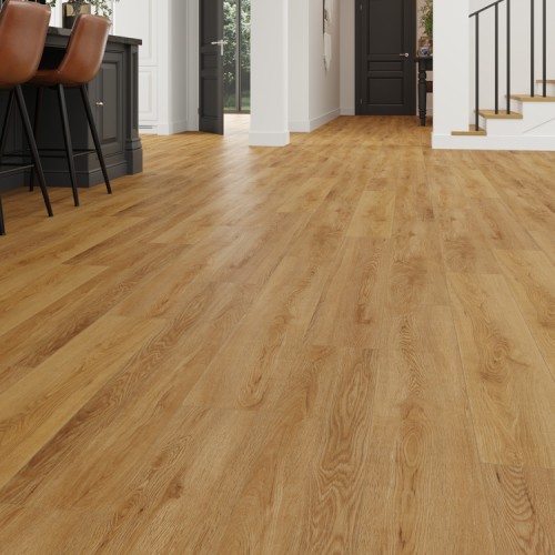 Кварцвиниловый SPC ламинат Cronafloor Grand Sequoia Дуб Медовый 1200×180×5