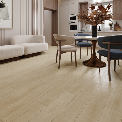 Кварцвиниловый SPC ламинат Cronafloor Grand Sequoia Дуб Амберный 1200×180×5