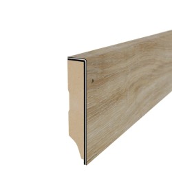 Плинтус МДФ FineFloor Wood Дуб Листаль FF-1434 2400×60×12,5