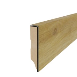 Плинтус МДФ FineFloor Wood Дуб Базель FF-1421 2400×60×12,5