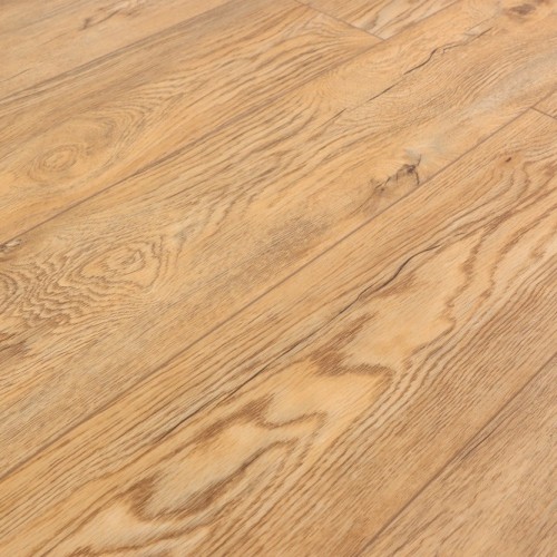 Кварцвиниловый SPC ламинат Cronafloor Wood Дуб Паланга XJ1053-7 1200×180×4