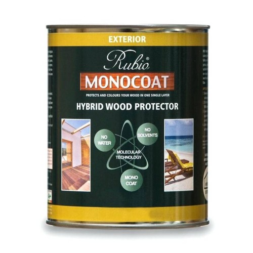 Масло Rubio Monocoat Hybrid Wood Protector Charcoal 1 л