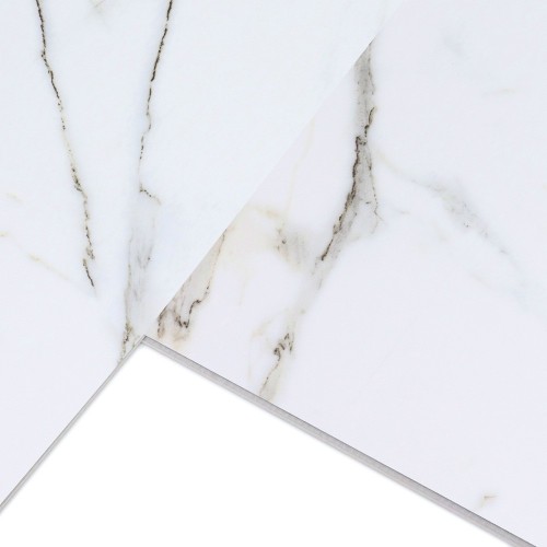 Кварцвиниловый SPC ламинат Cronafloor Stone Терра Бьянко XJ87015-4 600×300×4