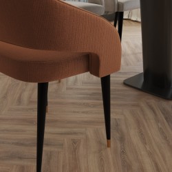 Кварцвиниловый SPC ламинат Vinilam Parquet Herringbone Паркет Монпелье IS11355 венгерская елка 720×120×6,5