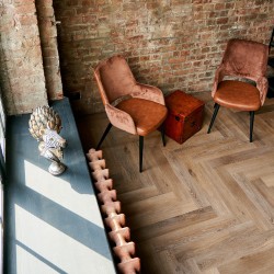 Кварцвиниловая плитка Vinilam клеевая Parquet Herringbone Glue Паркет Венецианский GD11199 венгерская елка 762×152,4×2,5