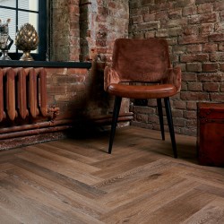 Кварцвиниловая плитка Vinilam клеевая Parquet Herringbone Glue Паркет Венецианский GD11199 венгерская елка 762×152,4×2,5