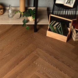 Кварцвиниловая плитка Vinilam клеевая Parquet Herringbone Glue Паркет Винсент GD11200 венгерская елка 762×152,4×2,5