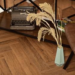 Кварцвиниловая плитка Vinilam клеевая Parquet Herringbone Glue Паркет Де Вилль GD11210 венгерская елка 762×152,4×2,5