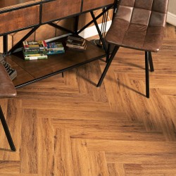 Кварцвиниловая плитка Vinilam клеевая Parquet Herringbone Glue Паркет Де Вилль GD11210 венгерская елка 762×152,4×2,5