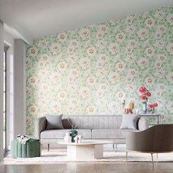 Обои Harlequin Colour 4 Florent Seaglass/Clover/Rosehip 113015 10,05×0,686