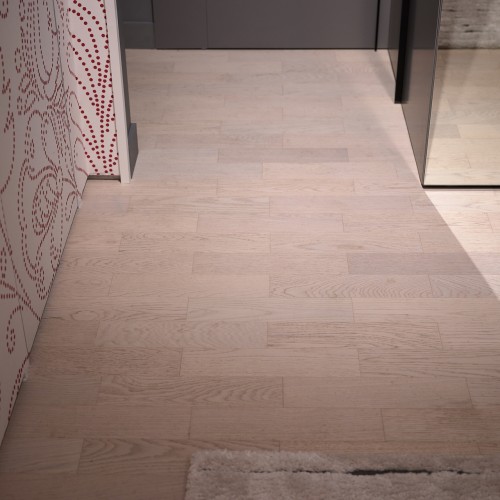 Композитная паркетная доска Quartz Parquet Штучный паркет Дуб Песочный 44-408 венгерская елка 400×100×5