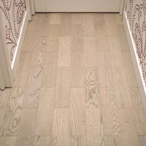 Композитная паркетная доска Quartz Parquet Штучный паркет Дуб Песочный 44-408 венгерская елка 400×100×5